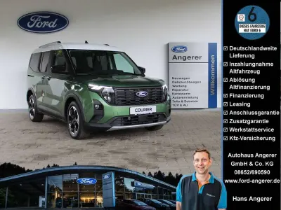 Gebraucht Ford Tourneo Courier Active 125 PS (91 kW) 2025 Bursting green Van / Kleinbus