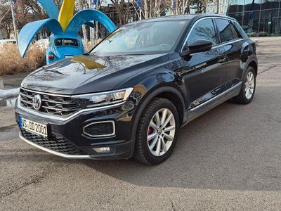 Schwarz Gebraucht 2019 VW T-Roc Sportline SUV | 23.400 € (Etwas zu teuer)