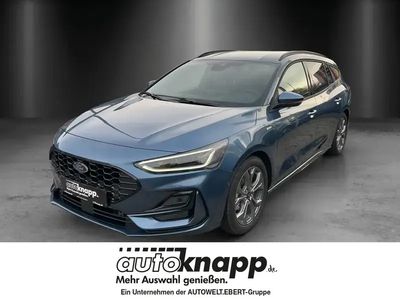 Gebraucht Ford Focus ST-Line X 125 PS (91 kW) 2025 Chroma blau Kombi