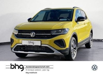 Gebraucht VW T-Cross Life 95 PS (69 kW) 2025 Gelb SUV