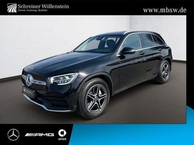 Gebraucht Mercedes GLC200 AMG 197 PS (144 kW) 2019 Metalliclack obsidianschwarz SUV
