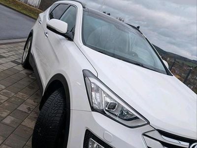 Gebraucht Hyundai Santa Fe 197 PS (144 kW) 2016 Weiß SUV