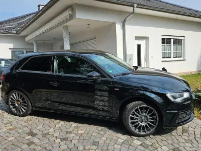 Brugt Audi A3 S-Line 150 HK (110 kW) 2014 Sort Sedan