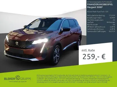 Used Peugeot 5008 Allure 131 HP (96 kW) 2023 Brown SUV