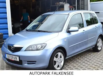 Gebraucht Mazda 2 Active 80 PS (58 kW) 2006 Blau Kleinwagen