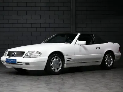 Gebraucht Mercedes SL320 231 PS (169 kW) 1998 Weiß Cabrio