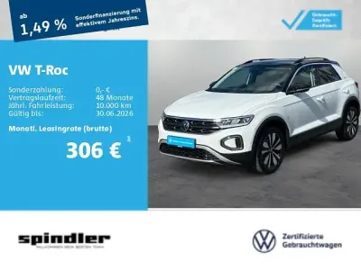 Gebraucht VW T-Roc Goal 150 PS (110 kW) 2024 Pure white SUV