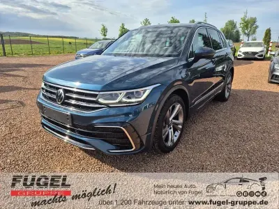 Gebraucht VW Tiguan R-line 245 PS (180 kW) 2021 Nightshade blue metallic SUV