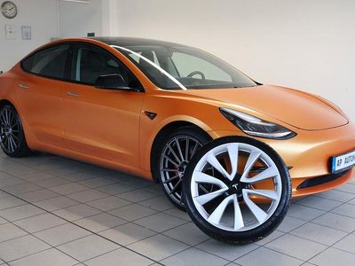 Weiß Gebraucht 2019 Tesla Model 3 Performance Limousine | 22.990 € (Guter Preis)