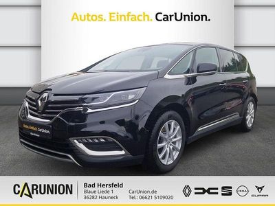 Gebraucht Renault Espace Business 160 PS (117 kW) 2019 Blackpearlschwarz metallic (schwarz) Van / Kleinbus