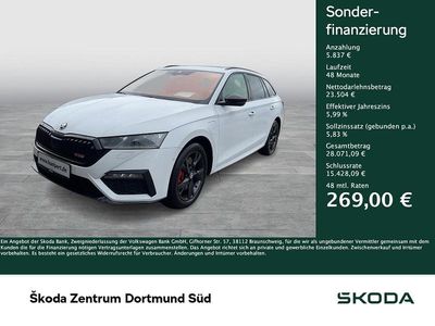 Gebraucht Skoda Octavia RS 245 PS (180 kW) 2022 Weiß Kombi