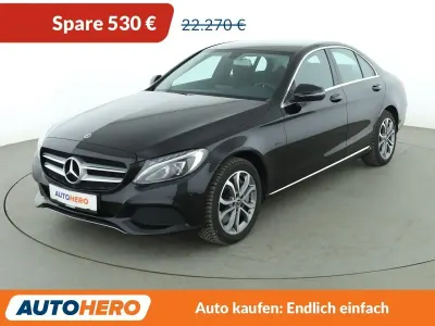 Gebraucht Mercedes C350e Avantgarde 279 PS (205 kW) 2018 Schwarz Limousine