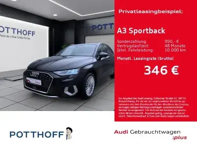 Gebraucht Audi A3 Advanced 150 PS (110 kW) 2022 Mythosschwarz metallic Limousine