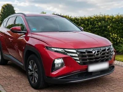 Gebraucht Hyundai Tucson 230 PS (169 kW) 2021 Rot SUV