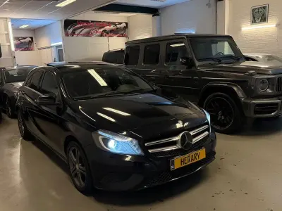 Brugt Mercedes A200 136 HK (100 kW) 2014 Sort Sedan