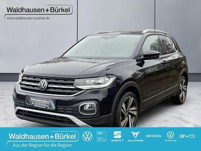 Gebraucht VW T-Cross Style 110 PS (80 kW) 2021 Schwarz SUV