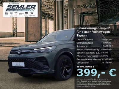 Grün Neu 2025 VW Tiguan R-line SUV | 55.690 €