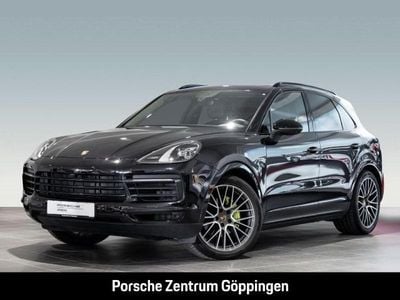 Gebraucht Porsche Cayenne 462 PS (339 kW) 2021 Tiefschwarzmetallic SUV