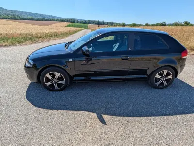 Gebraucht Audi A3 Attraction 102 PS (75 kW) 2008 Schwarz Kleinwagen