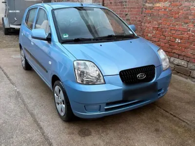 Gebraucht Kia Picanto 64 PS (47 kW) 2007 Blau Kleinwagen
