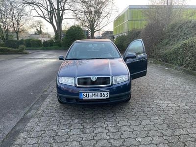 Usata Skoda Fabia Comfort 101 CV (74 kW) 2002 Blu Berlina