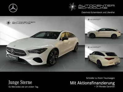 Gebraucht Mercedes CLA180 Shooting Brake Advanced 136 PS (100 kW) 2025 Unilack polarweiß Kombi