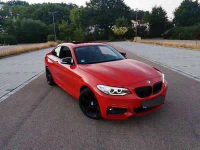 Gebraucht BMW 220 M Sport 190 PS (139 kW) 2014 Rot Coupé