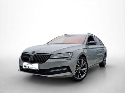 Grau Gebraucht 2022 Skoda Superb SportLine Kombi | 31.990 € (Etwas zu teuer)