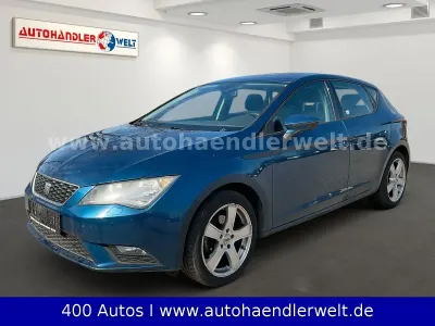Second-hand Seat Leon Style 122 CP (89 kW) 2013 Albastru Berlinǎ