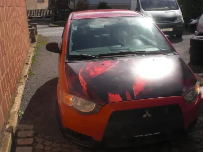 Gebraucht Mitsubishi Colt 106 PS (77 kW) 2009 Rot Kleinwagen