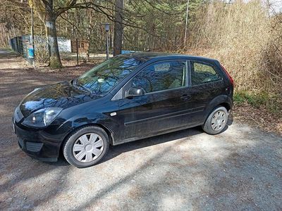 Gebraucht Ford Fiesta 2008 Schwarz Kleinwagen