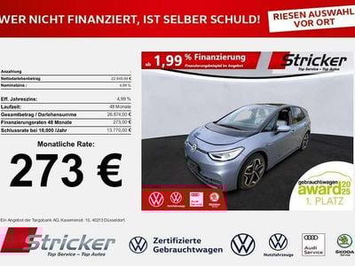 Second-hand VW ID.3 150 kW (204 CP) 2020 Albastru Hatchback