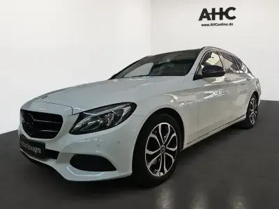 Brugt Mercedes C200 Night 184 HK (135 kW) 2017 Hvid Stationcar
