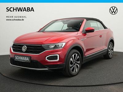 Gebraucht VW T-Roc Cabriolet Active 150 PS (110 kW) 2021 Kings red metallic/schwarz Cabrio