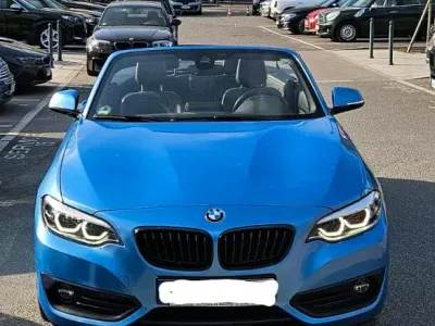 Brugt BMW 218 150 HK (110 kW) 2019 Blå Cabriolet