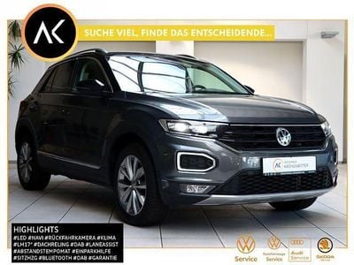 Second-hand VW T-Roc Style 150 CP (110 kW) 2019 Gri SUV