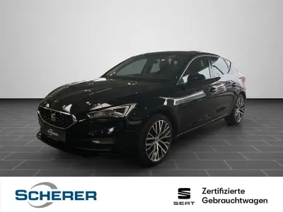 Gebraucht Seat Leon XCELLENCE 131 PS (96 kW) 2020 Midnight schwarz metallic (metallic) Limousine