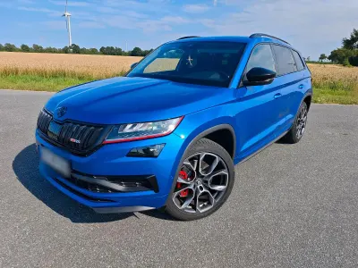 Gebraucht Skoda Kodiaq RS 239 PS (175 kW) 2020 Blau SUV