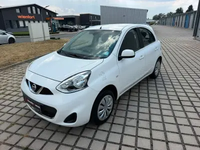 Gebraucht Nissan Micra 80 PS (58 kW) 2014 Weiß Kleinwagen