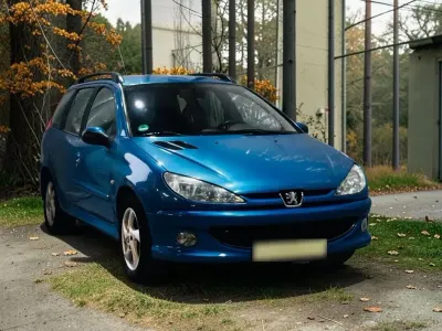 Gebraucht Peugeot 206 83 PS (61 kW) 2004 Blau Kombi