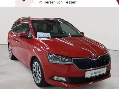Gebraucht Skoda Fabia Best of 95 PS (69 kW) 2022 Rot Kleinwagen