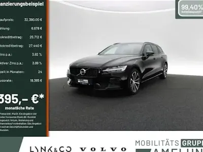 Käytetty Volvo V60 Plus 350 HP (257 kW) 2022 Musta Farmari