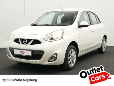 Occasion Nissan Micra Acenta 80 PK (58 kW) 2017 Wit Hatchback