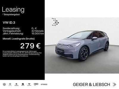 Gebraucht VW ID.3 Pro Performance 150 kW (204 PS) 2020 Grau Kleinwagen