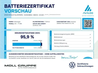 Gebraucht VW ID.5 Pro Performance 150 kW (204 PS) 2023 Blue dusk schwarz (metallic) SUV