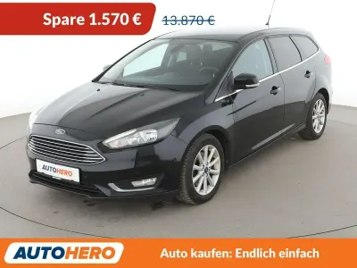 Gebraucht Ford Focus Titanium 150 PS (110 kW) 2016 Schwarz Kombi