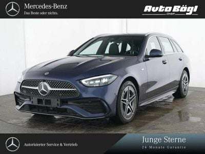 Gebraucht Mercedes C300e 204 PS (150 kW) 2025 Lack sodalithblau (metallic) Kombi