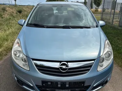 Gebraucht Opel Corsa Edition 90 PS (66 kW) 2007 Blau Kleinwagen