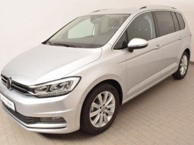 Gebraucht VW Touran Highline 150 PS (110 kW) 2018 Silber metallic Van / Kleinbus