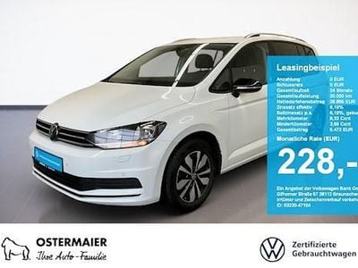 Gebraucht VW Touran Goal 150 PS (110 kW) 2025 Weiß Van / Kleinbus